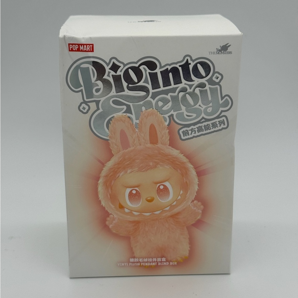 Pop Mart Big Into Energy Labubu Plush Blind Box Authentic Sealed - Picture 2 of 8